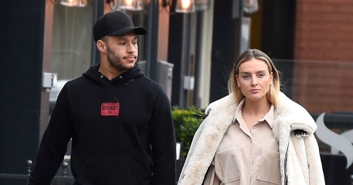 Perrie Edwards and Alex Oxlade-Chamberlain Out in Wilmslow 7 Jan-2020