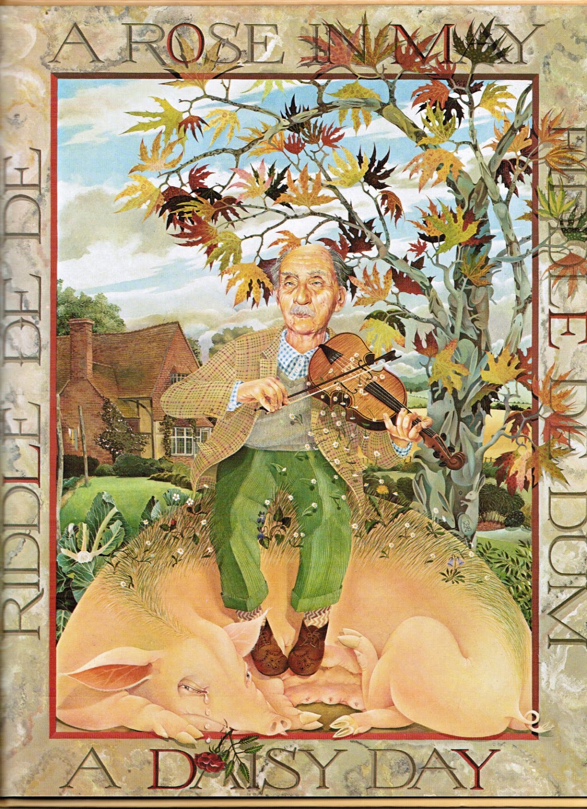 Pictures from an Old Book "Masquerade" By Kit Williams, Published by