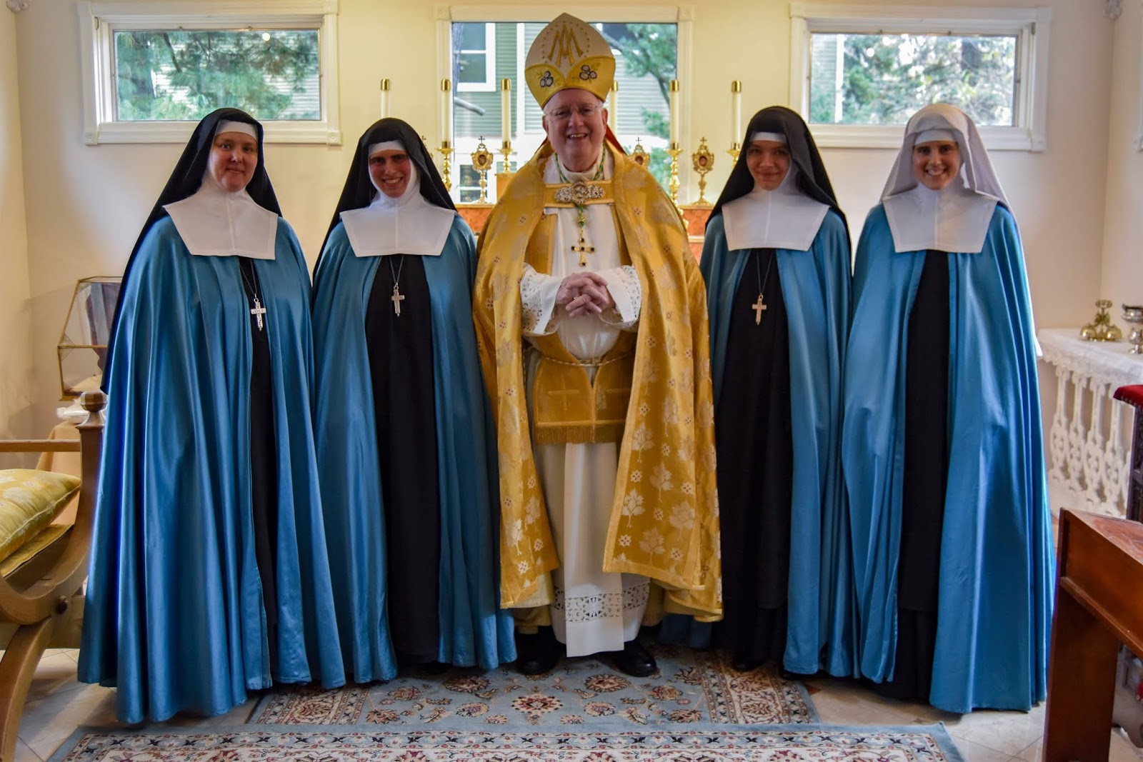 Sisters Adorers Of The Royal Heart Of Jesus RORATE CÆLI: Blessing of the First American Foundation of the Sisters