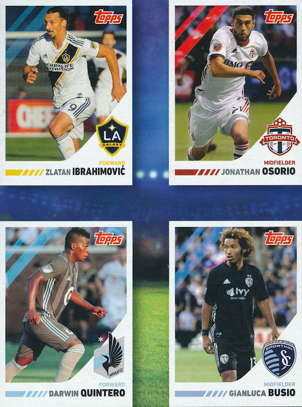 Football Cartophilic Info Exchange Post Cereals (USA) MLS Player