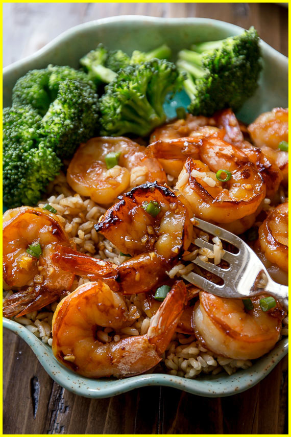 all recipes 20 Minute Honey Garlic Shrimp