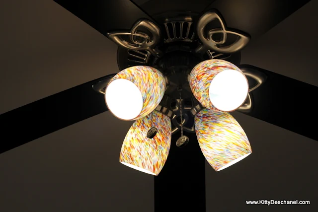 how to upcycle a light fixture