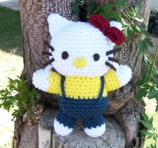 PATRON GRATIS HELLO KITTY AMIGURUMI 367