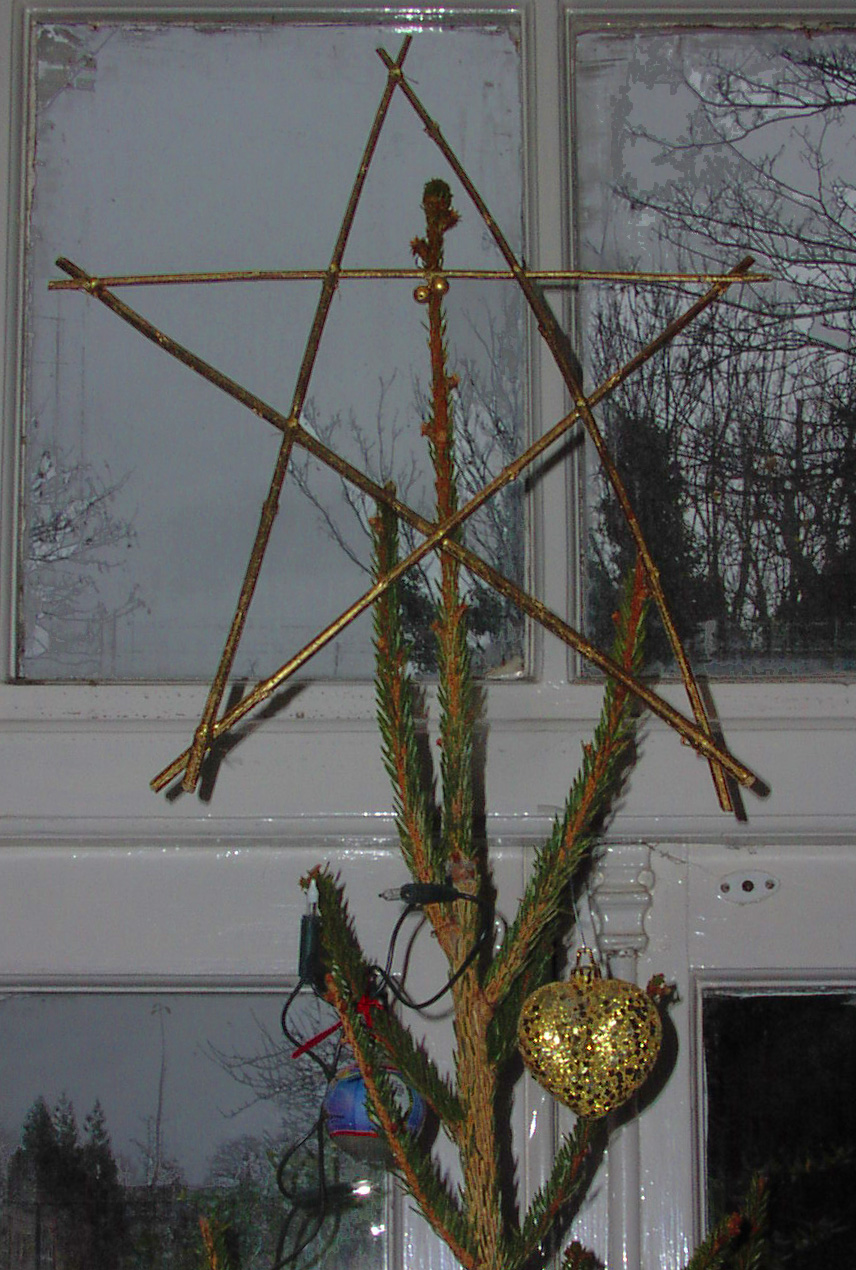 A Bad Witch S Blog Winter Solstice Tree Topper Sun Star Fairy
