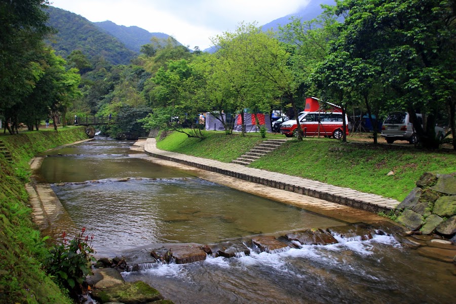 讓付費露營區相形見慚之地 清水溪野營地 新北金山 阿舍的精彩生活