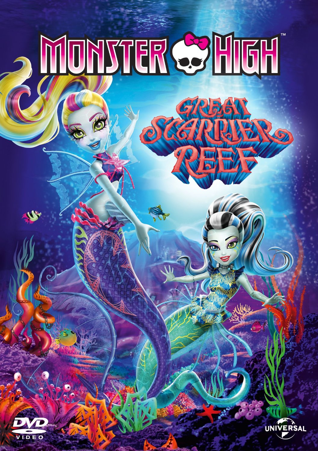 Monster High-Pretty : Portada de Monster High Un Viaje La Mar de Monstruoso