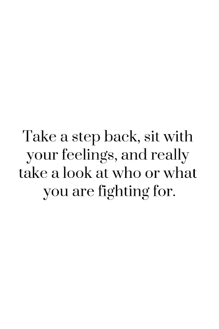 What are you fighting for? What are you fighting for?