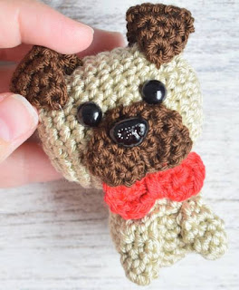 PATRON GRATIS PERRO AMIGURUMI 46215 🐕