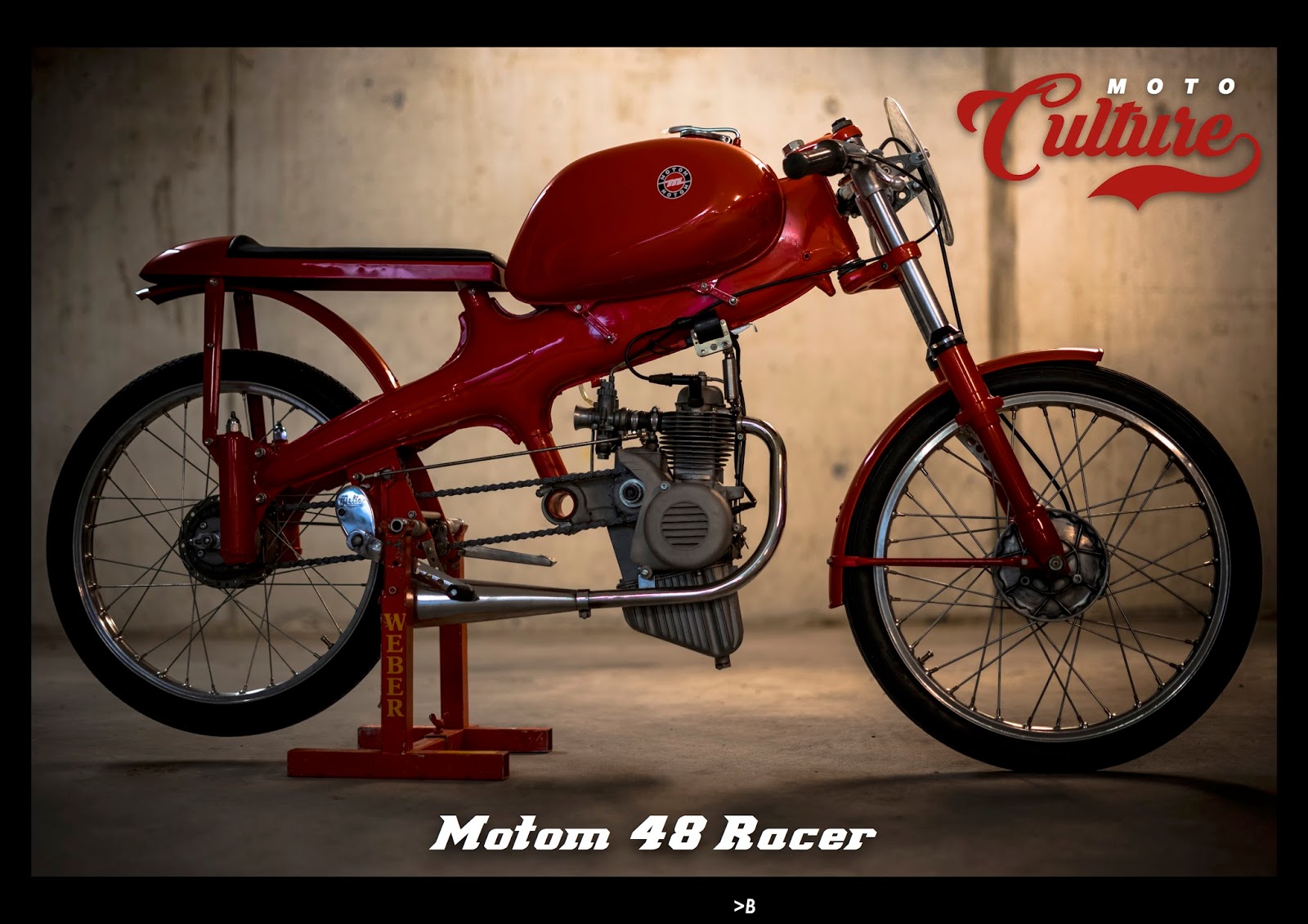 Moto Culture: Motom 48 Racer.