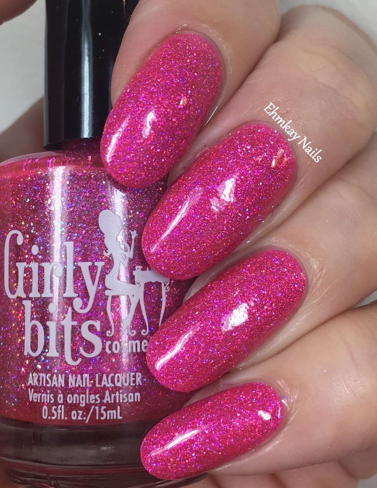 ehmkay nails: Girly Bits Sequins & Satin Pants, Swatches and Review