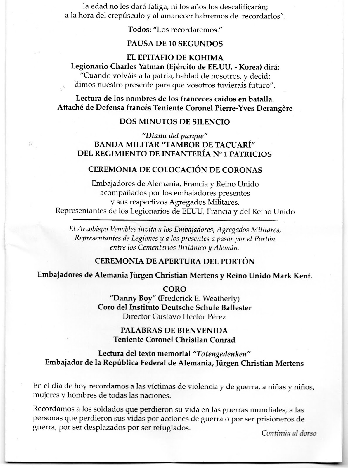 The Nottingham Malvinas Group 2018