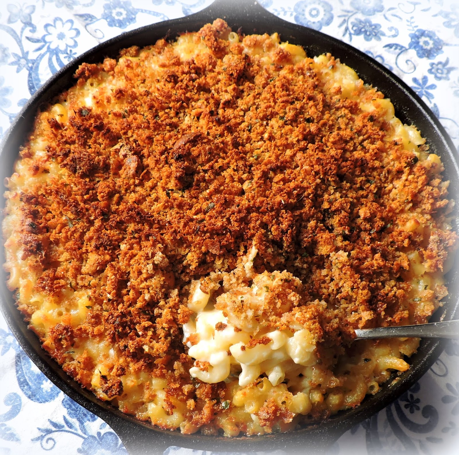 Baked Mac & Cheese with a Crispy Crumb Topping The English Kitchen