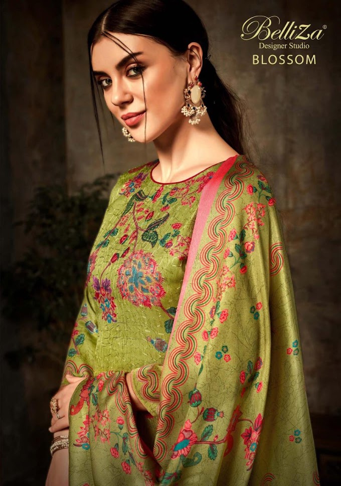 Belliza Designer Blosoom Winter Pashmina Salwar Kameez Collection 