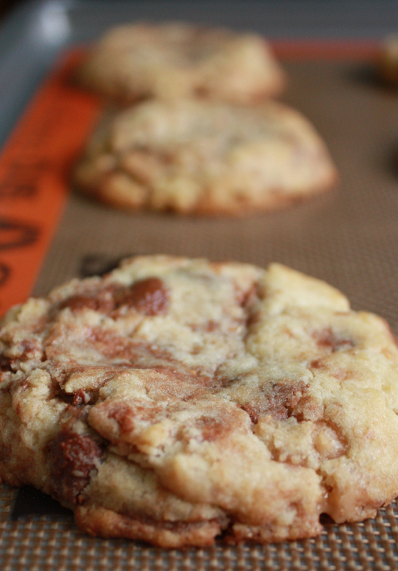 Chocolate Chip Almond Toffee Cookies Sweet Tooth