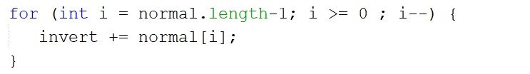 Ciclo for para invertir cadena de caracteres en Java