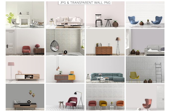 Download Interior Room Mockup Bundle For Your Presentation Needs PSD Mockup Templates