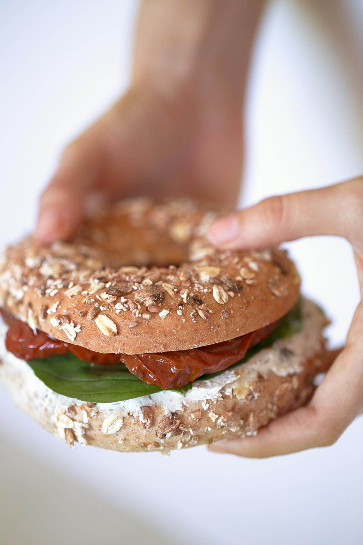 Vegan Bagels.- I love having these vegan bagels for breakfast when I want to pay homage to myself, although they can also be eaten as a snack or for a quick lunch or dinner. Vegan Bagels.- I love having these vegan bagels for breakfast when I want to pay homage to myself, although they can also be eaten as a snack or for a quick lunch or dinner.