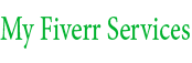 My Fiverr Services