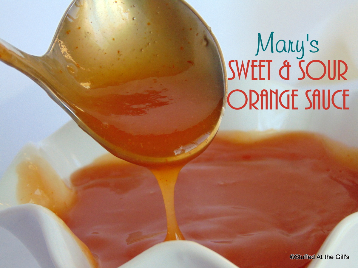 Sweet & Sour Orange Sauce