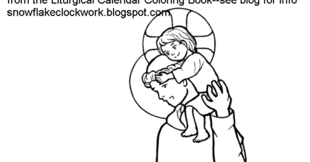 Sketches and Subcreations: St. Anthony coloring page-- June pages!
