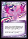 My Little Pony Princess Twilight Sparkle, Rainbow Powered High Magic CCG Card