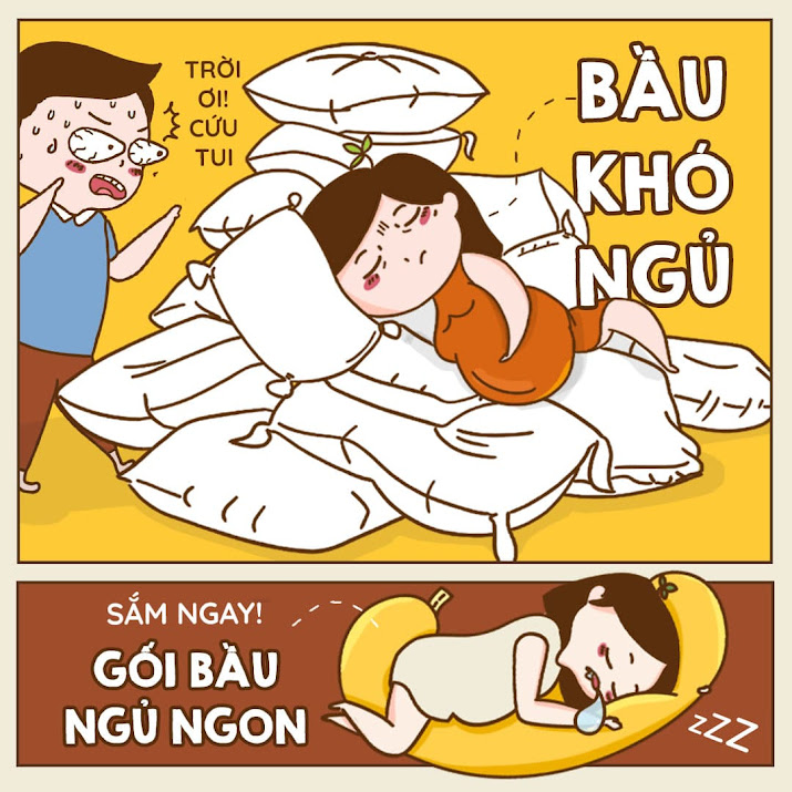 [A159] Gối bầu cao cấp - thông minh - hiện đại dành cho mẹ và bé
