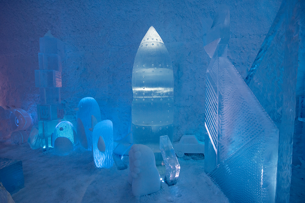 Гостиница из льда в финляндии Гостиница из льда в финляндии