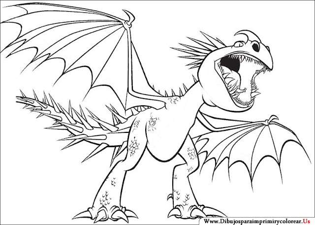 Dibujos Para Colorear De Como Entrenar A Tu Dragon 2 Imagui