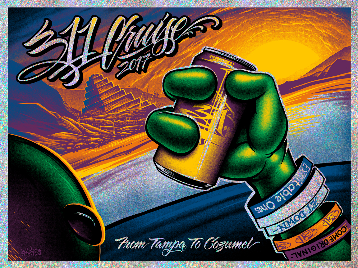 311 cruise poster