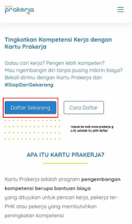 Cara Daftar Kartu Pra Kerja Dengan Mudah dan Cepat ...
