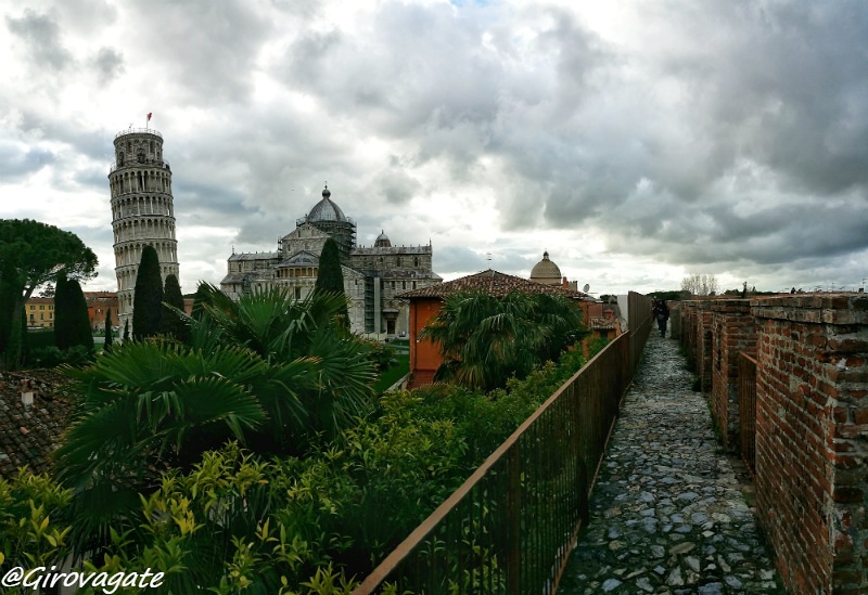 camminamento mura di Pisa