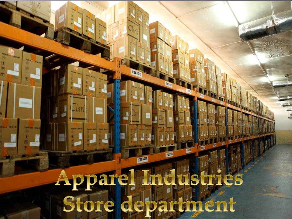 Apparel industries store department