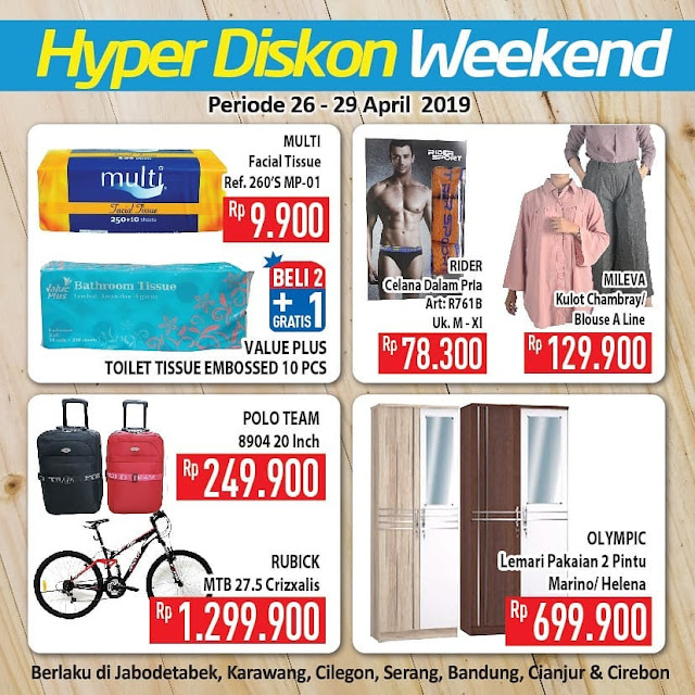 #Hypermart - #Promo #Katalog JSM Periode 26 - 29 April 2019 #Hypermart - #Promo #Katalog JSM Periode 26 - 29 April 2019