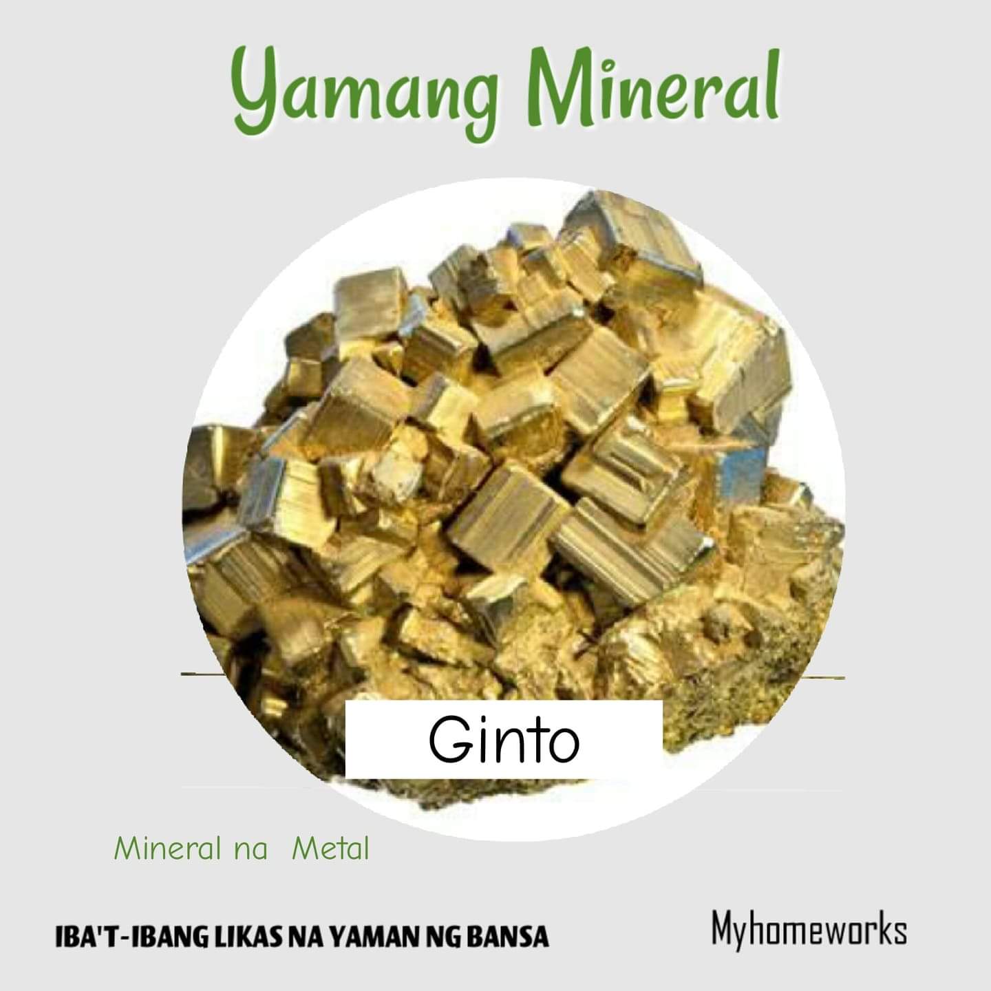 My Homeworks: YAMANG MINERAL