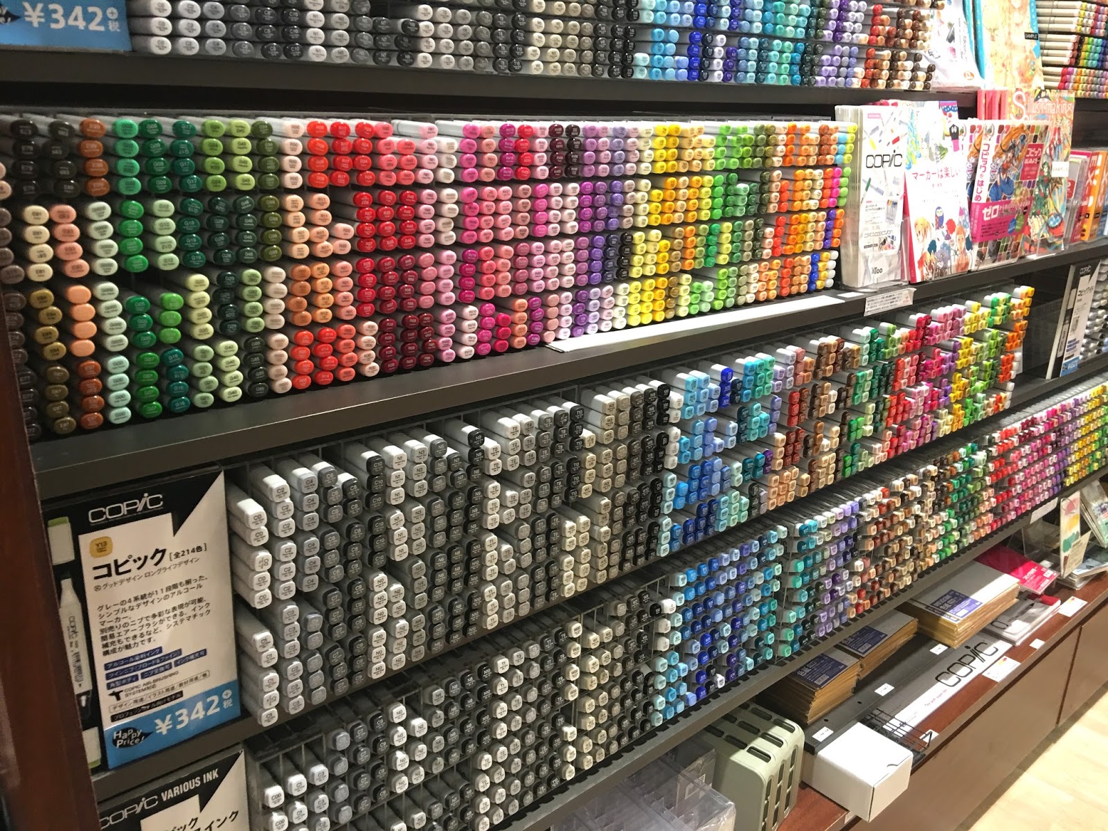 EVACOMICS BLOG: Where to buy COPIC markers in Tokyo