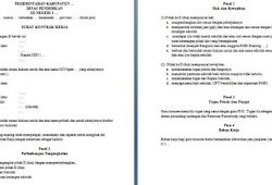 Contoh Surat Pernyataan Mengikuti Bimbingan Belajar Cara