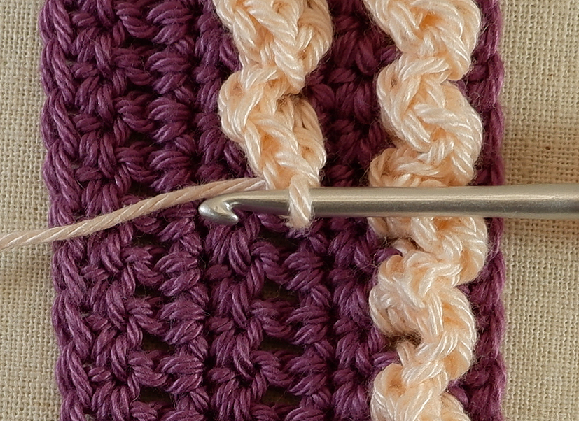 The Pulled Stitch Blog: How to Crochet Horizontal Stitches