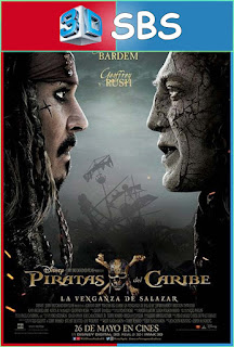 Piratas del Caribe La venganza de Salazar (2017) 3D SBS latino