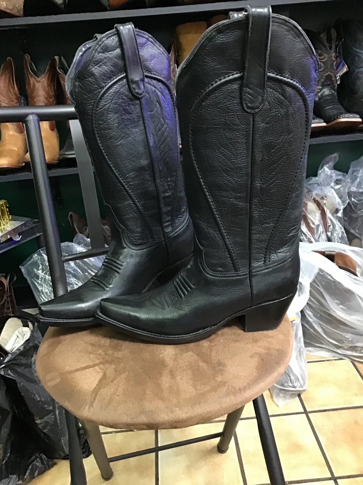 cowboy boots for truck drivers