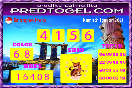 Pred Sgp Kamis 21 Januari 2021 Hari Ini Prediksi Togel Singapura Wap