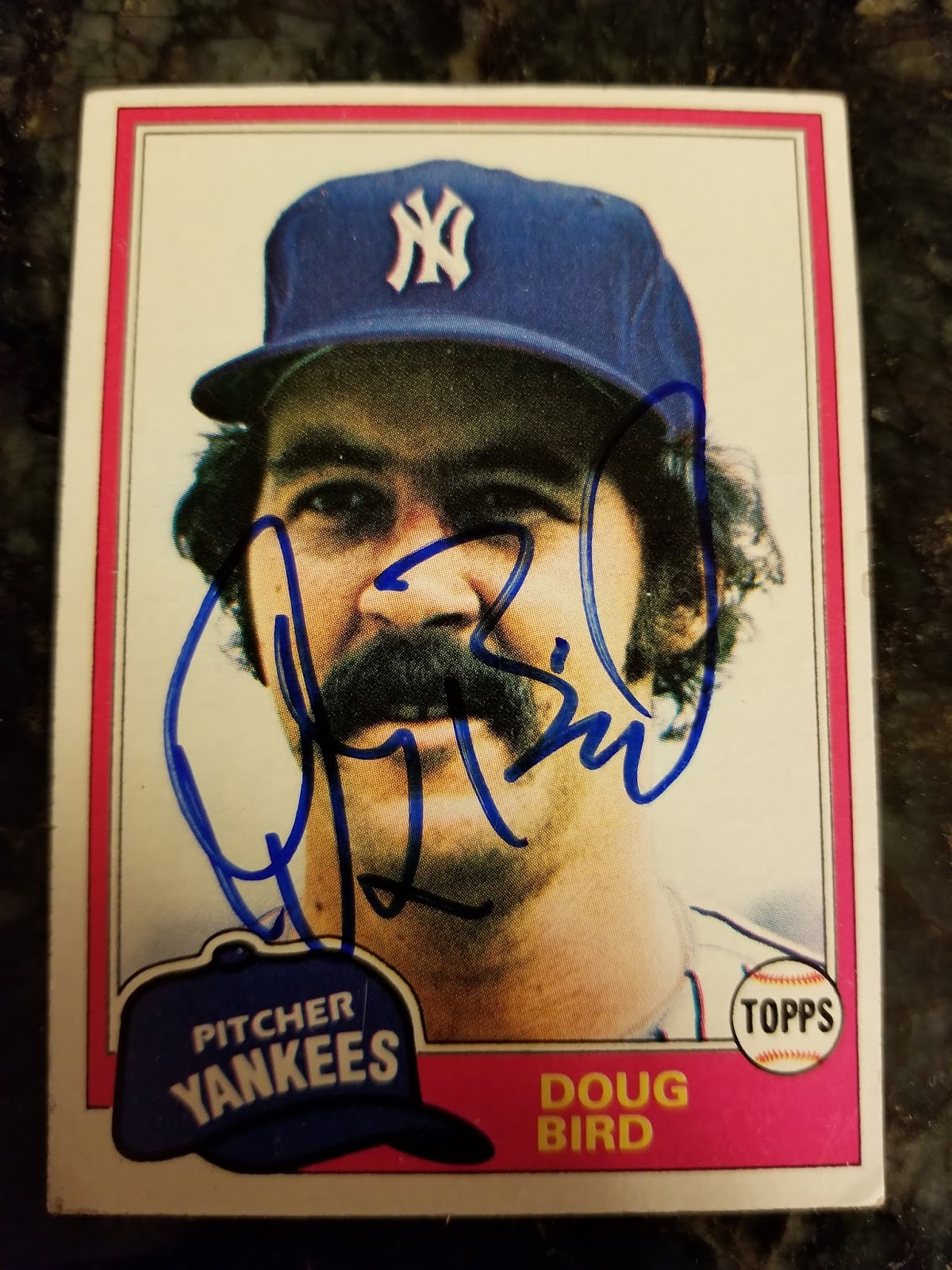 Autograph Through The Mail Athletes: Douglas Bird