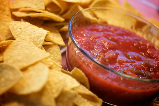 salsa para chips