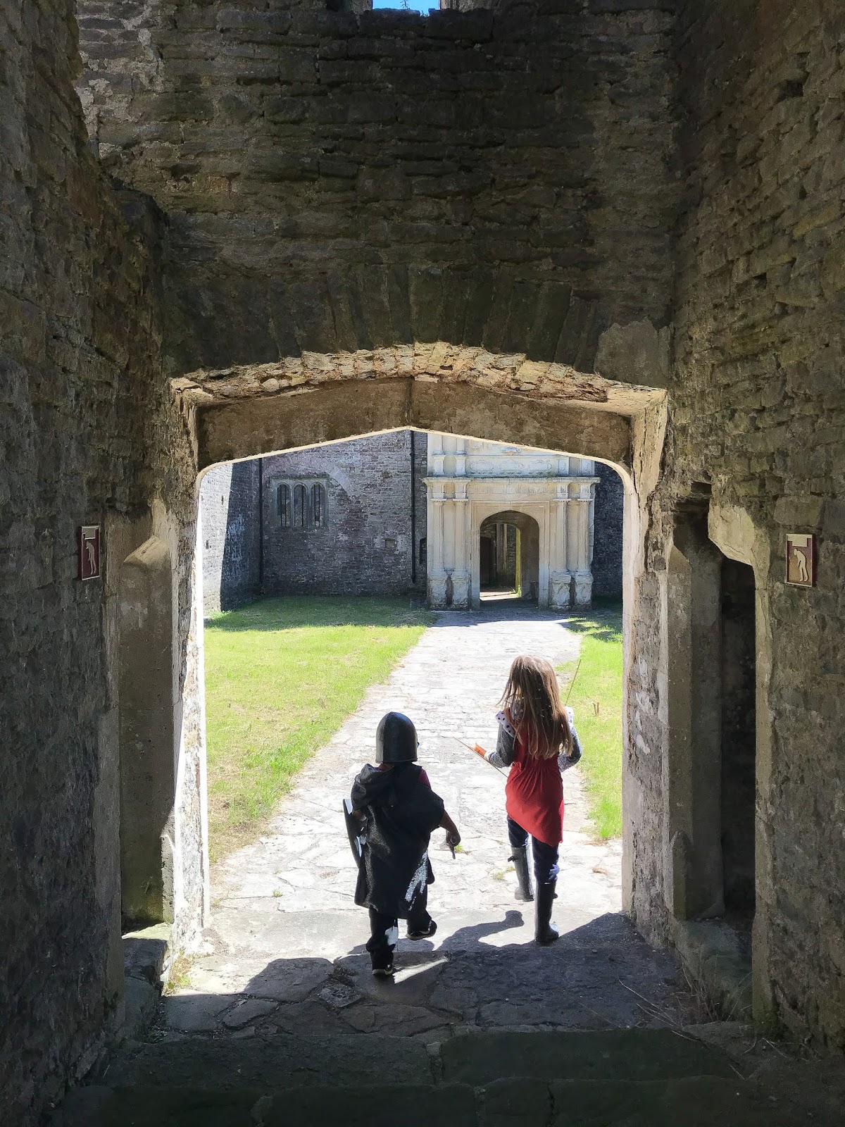 Side Street Style Visiting Old Beaupre Castle in the Vale of
