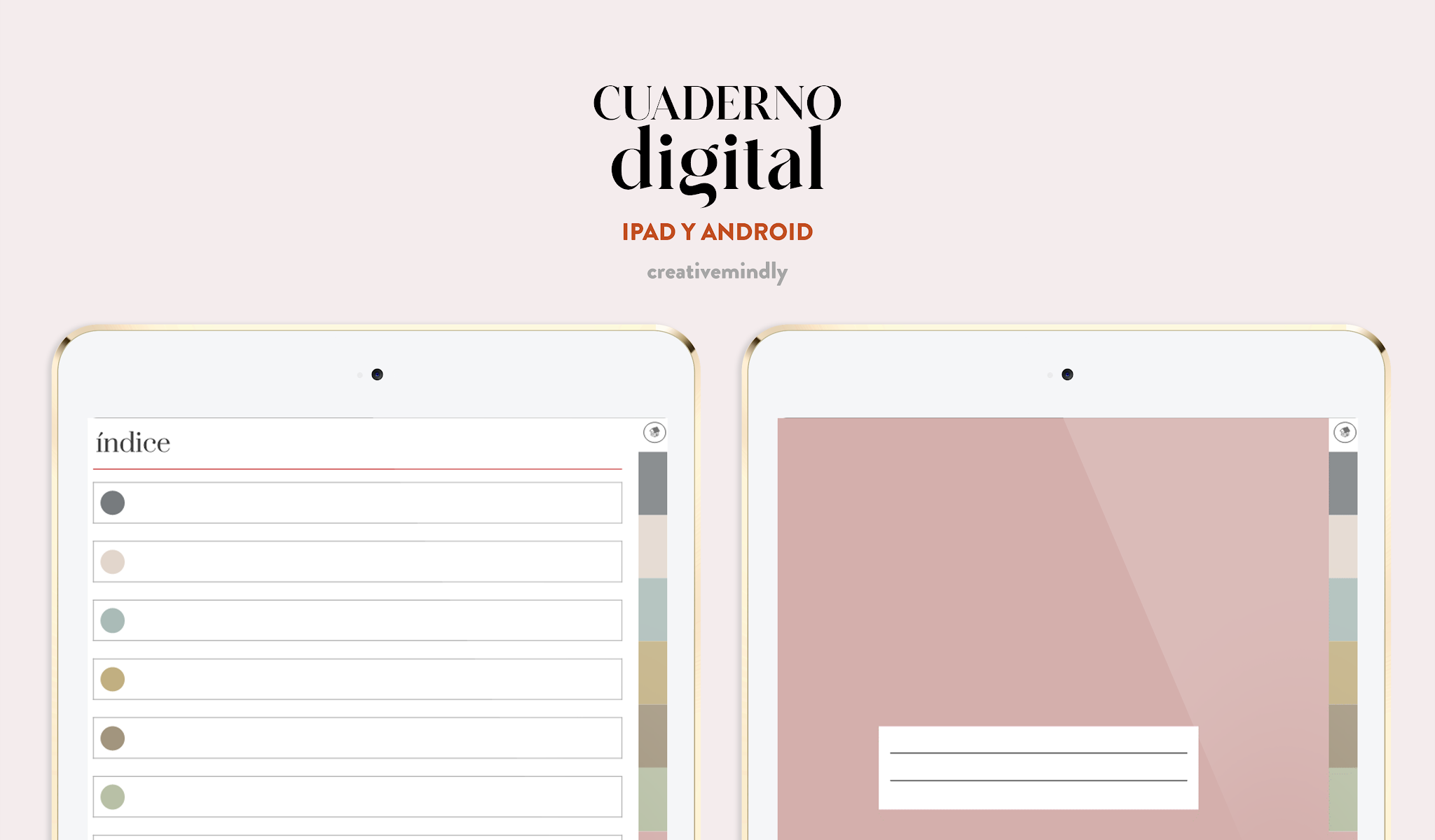 Creative Mindly: Cuaderno de notas digital