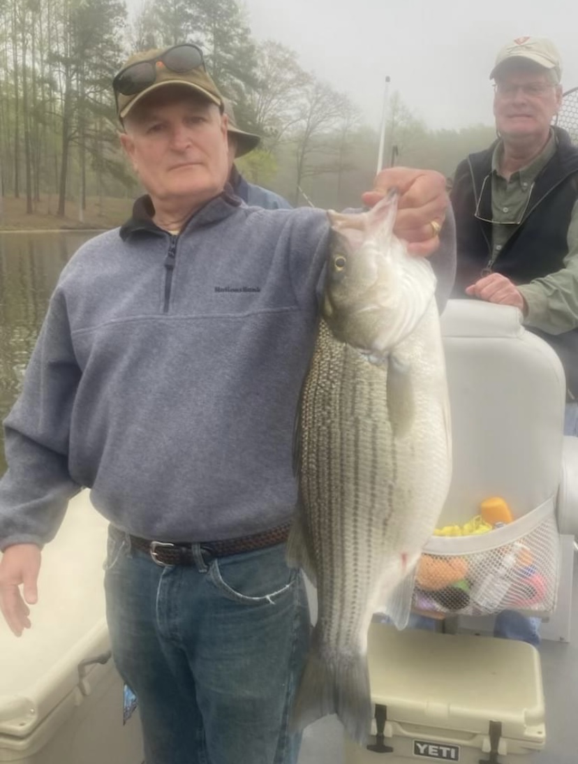 Striper Report 2021 Lake Anna Citations Jim Hemby Guide Service VA Outdoors