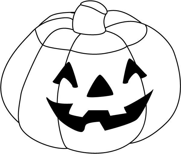 jack olantern coloring pages - photo #21