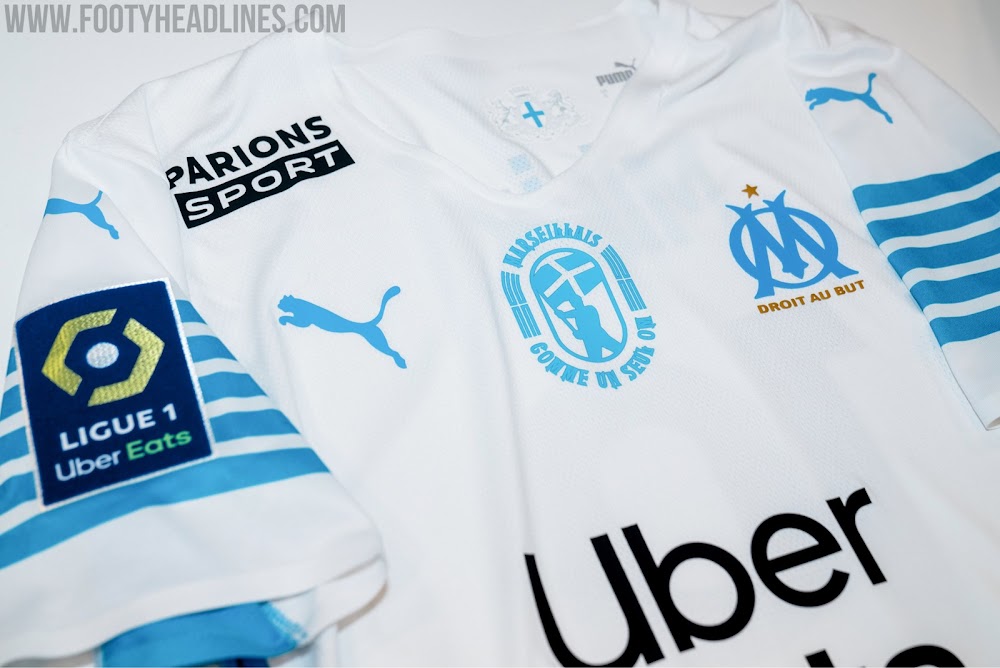 Olympique Marseille 21-22 Home Kit Released - Footy Headlines