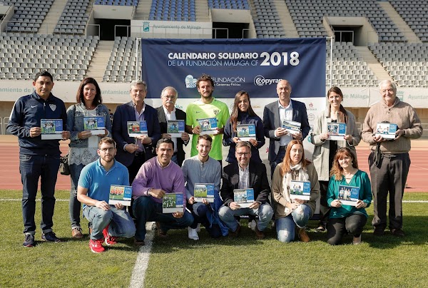 Málaga: La Fundación MCF presenta el Calendario Solidario 2018