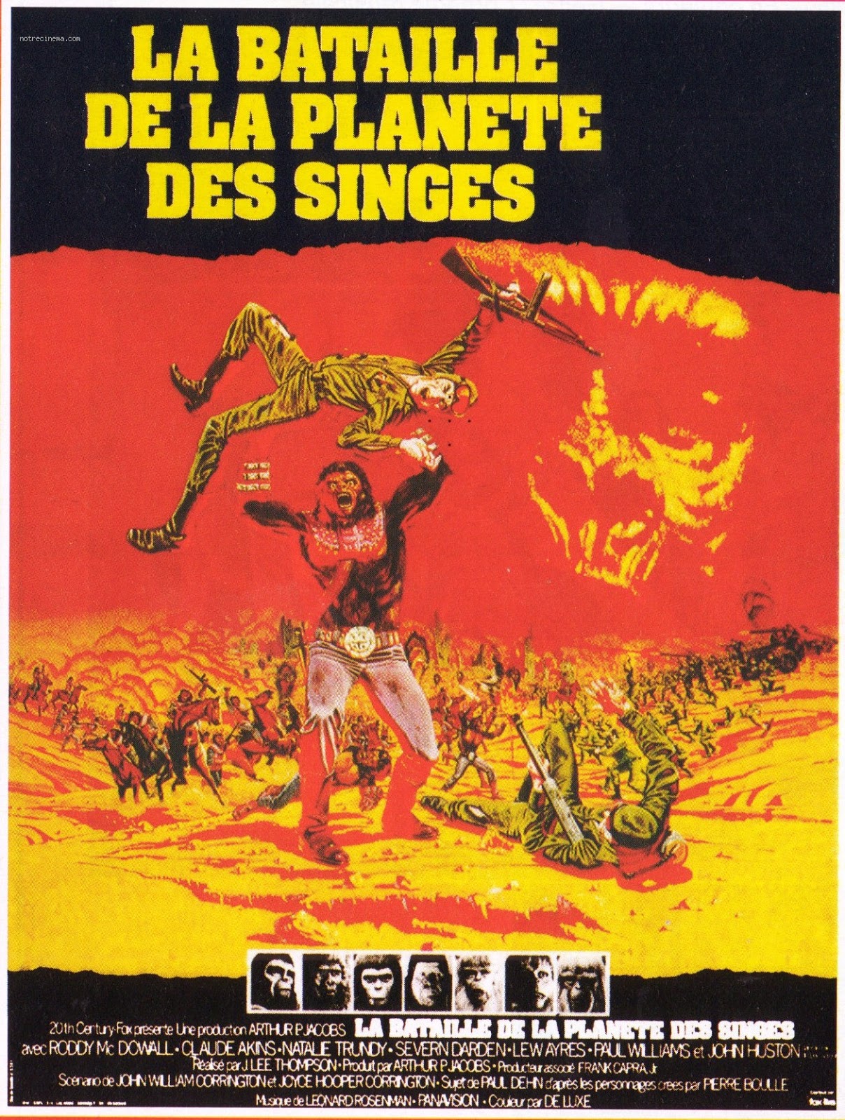 La Bataille De La Planète Des Singes 1973 EXTROSPECTION...les bouts de cervelle d'ÉLias_: Saga La Planète des