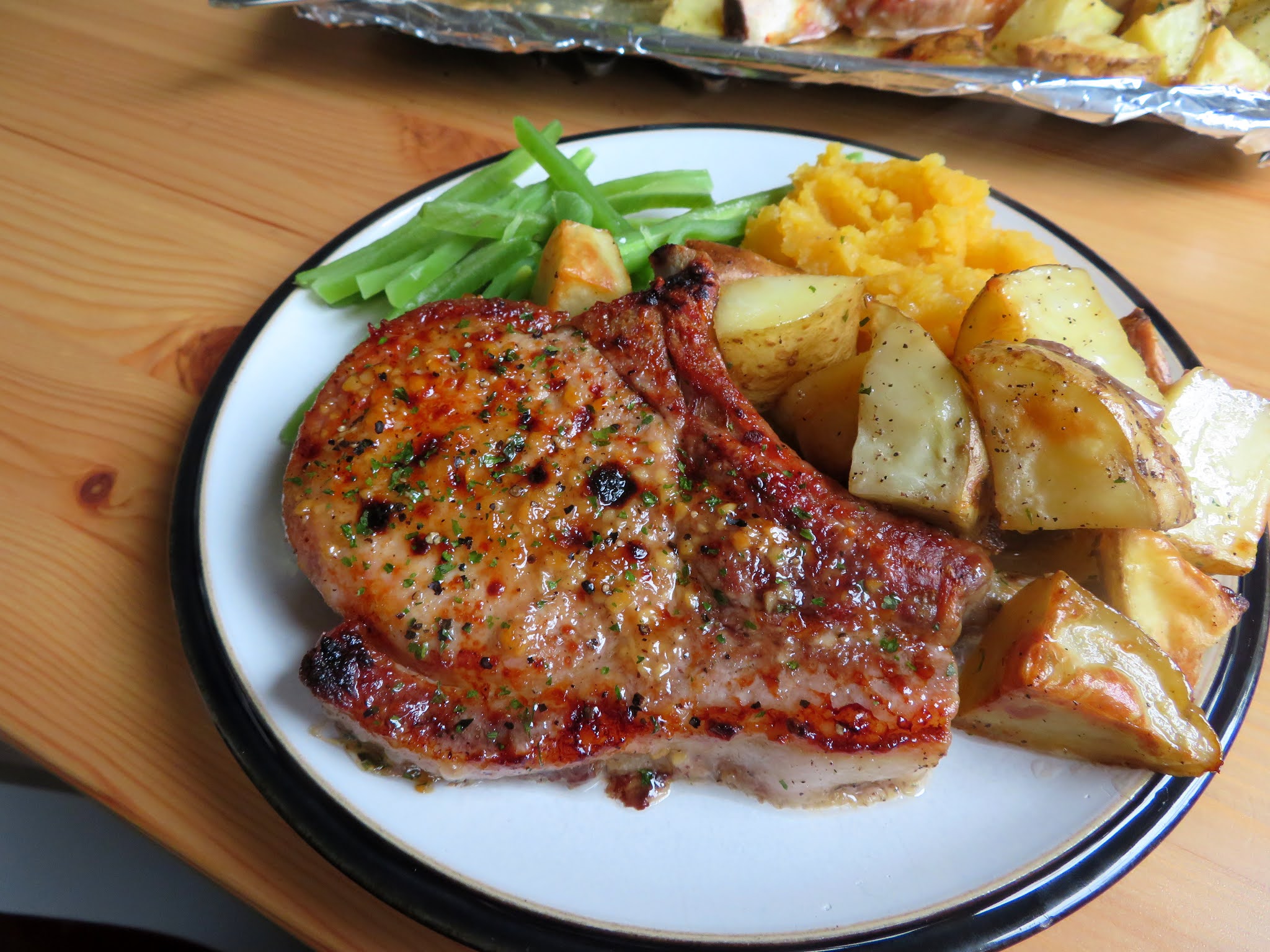 Garlic & Brown Sugar Pork Chops-image